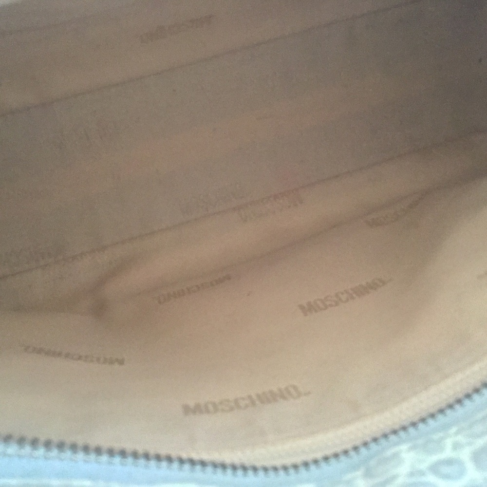 SOLD Moschino Embossed Leather bag SOLD SOLD SOLD - Picture 7 of 7